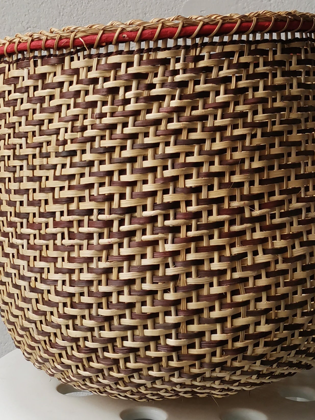 Fruit basket L red