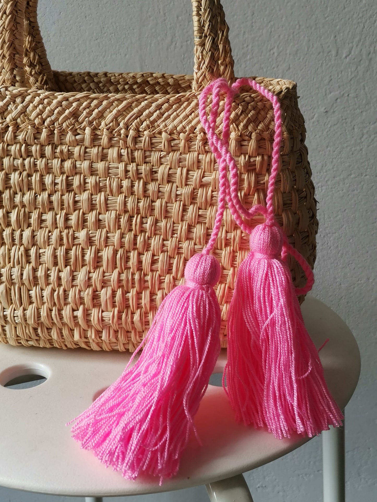 Borsa cesto Cali S colore naturale