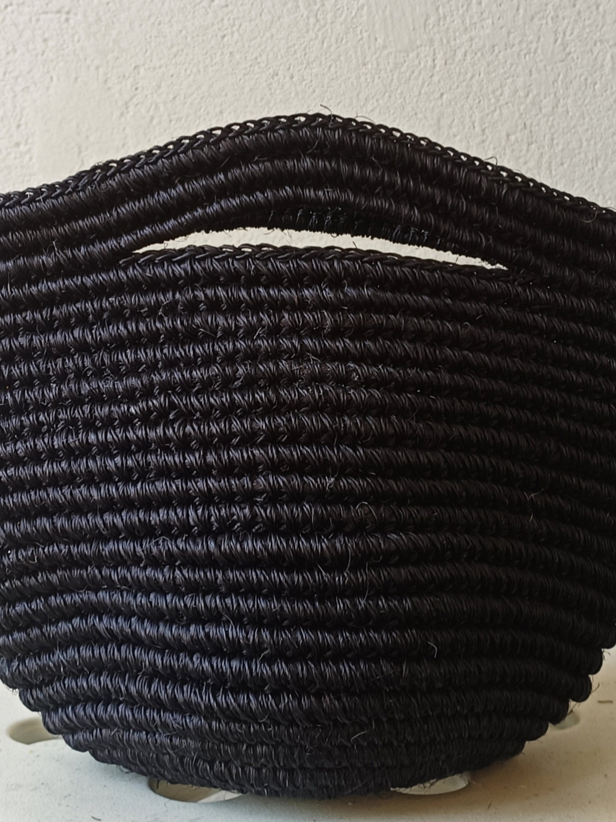 Tramae basket bag S black