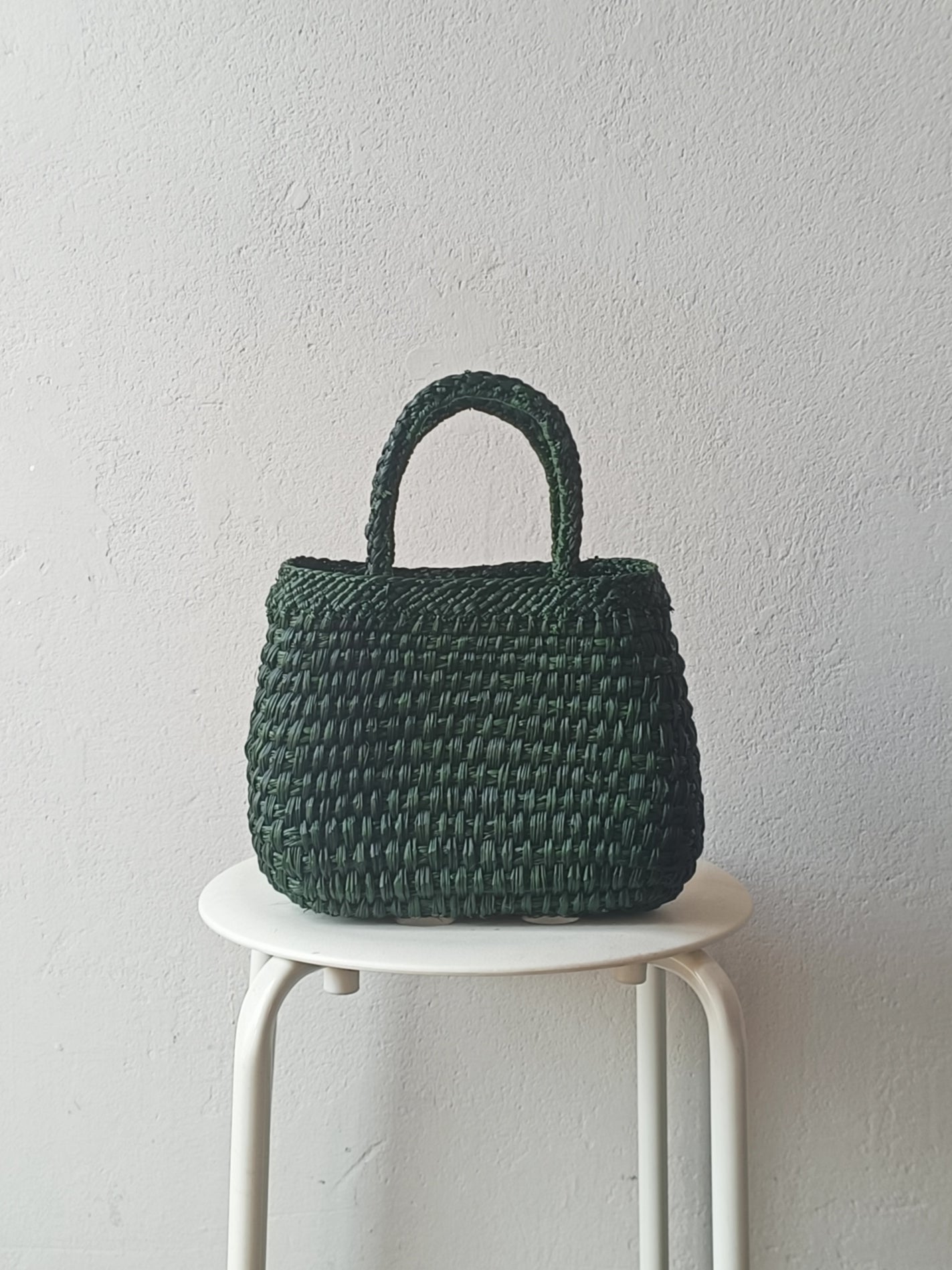 Cali basket bag S dark green
