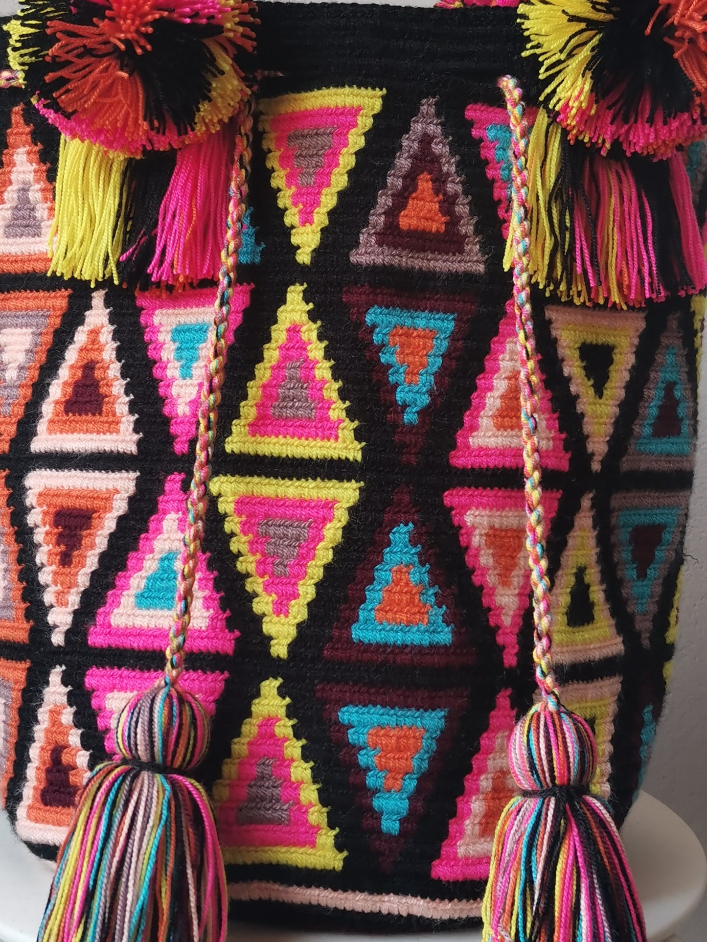 FIN DE SÉRIE - Sac shopping mochila L noir et divers coloris