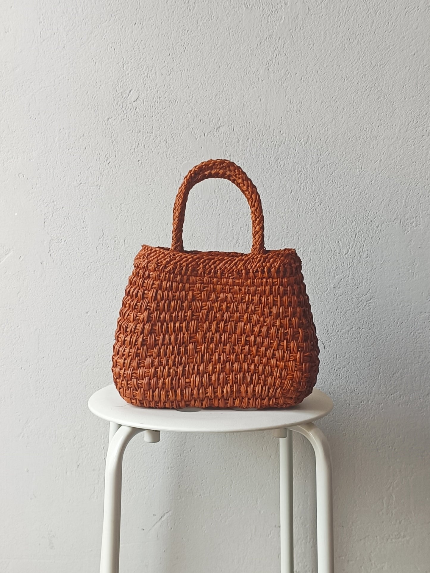 Borsa cesto Cali S giallo senape