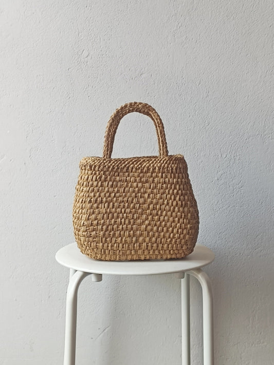 Borsa cesto Cali S beige