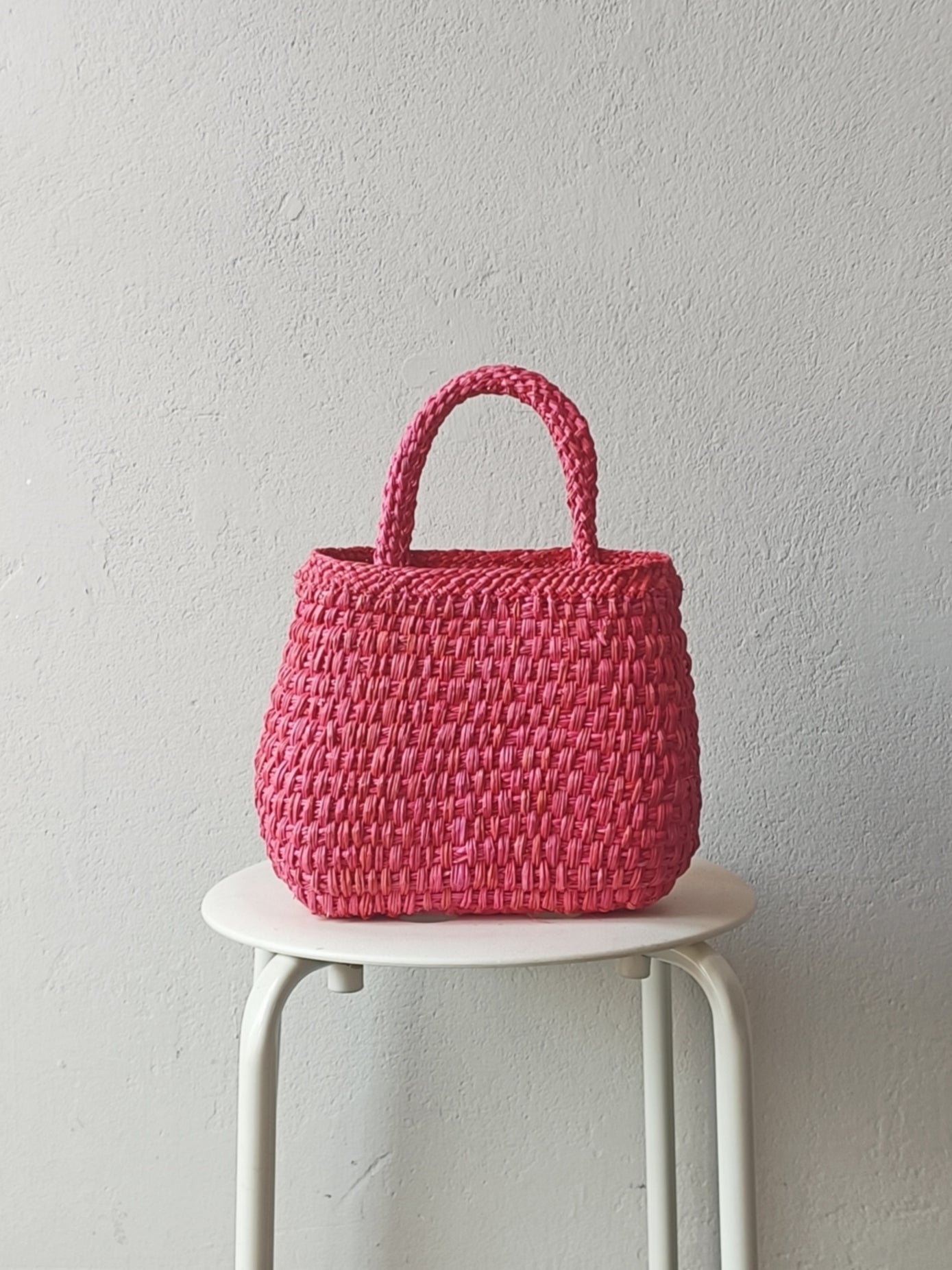 Borsa cesto Cali S rosa