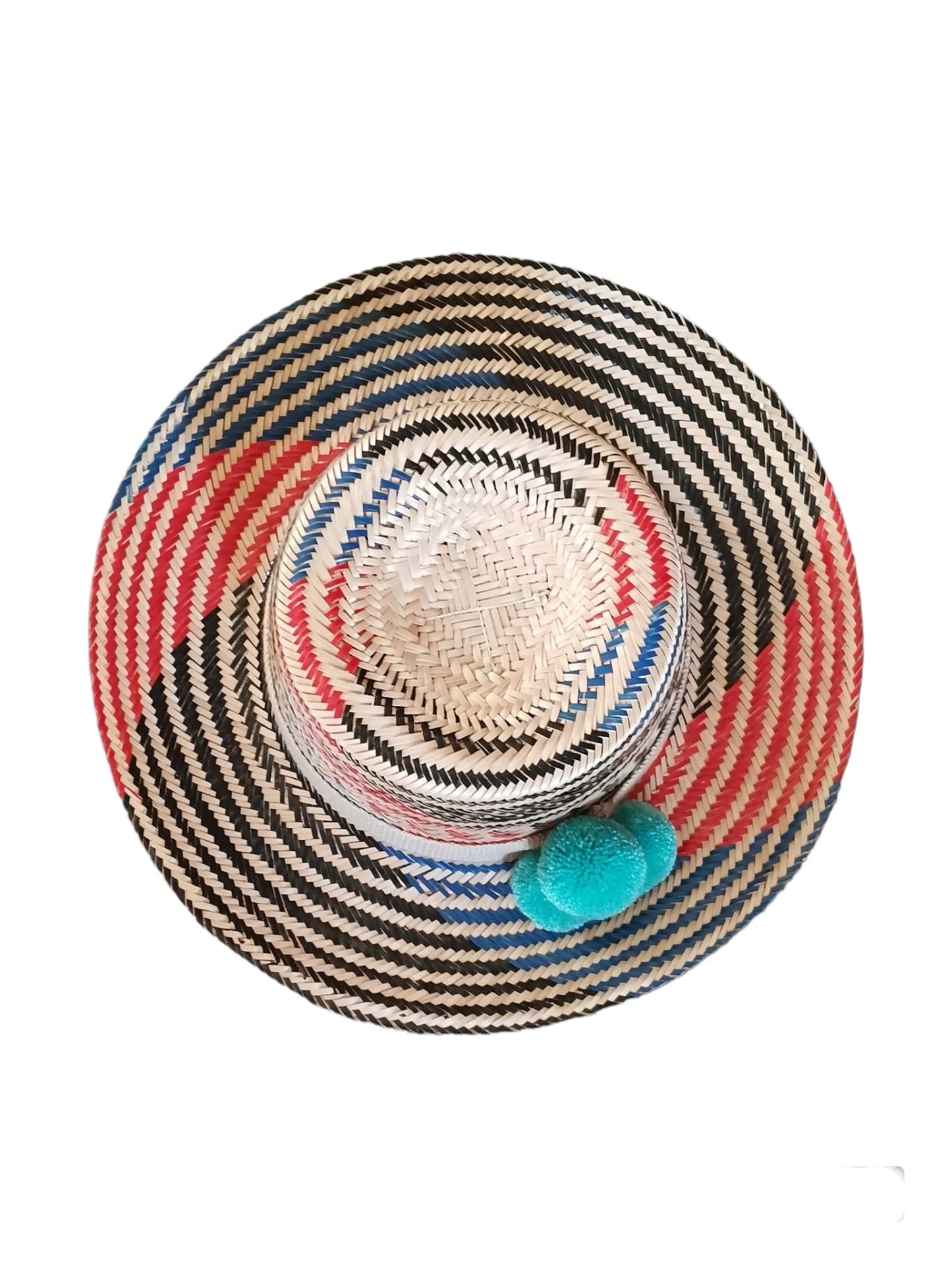 Cappello tradizionale M blu e rosso